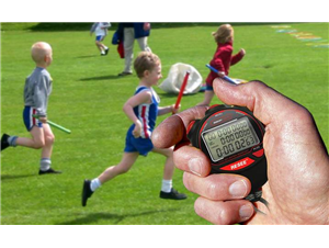 Evans Don's runner's stopwatch
