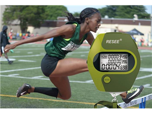 Two stopwatches record the final day