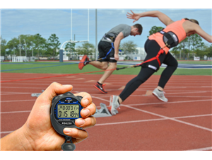 Stopwatch for senior runners
